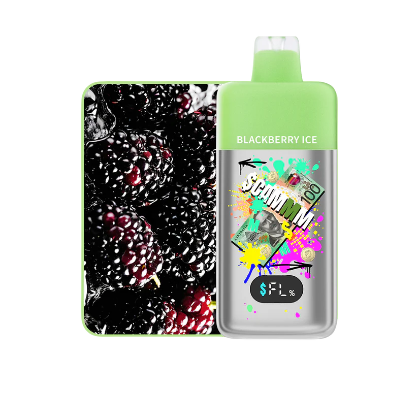 SCAMMM – Blackberry Ice 15,000 PuffS