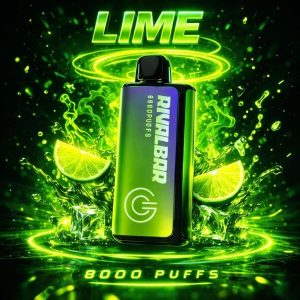 RIVAL BAR – LIME 8,000 PUFFS