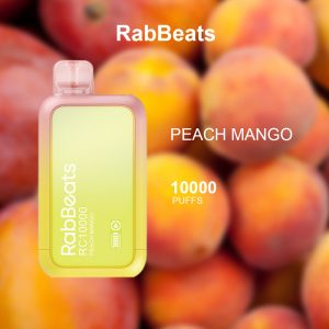 RABBEATS BAR PEACH MANGO – 10,000 PUFFS