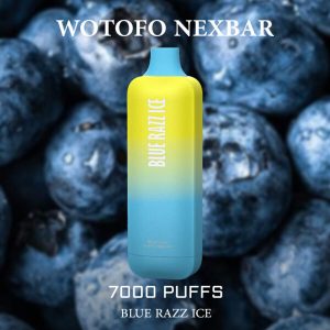 Wotofo Nexbar – Blue Razz Ice 7,000 Puffs
