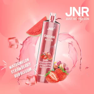 JNR Shisha Hookah – Watermelon Strawberry bubble gum 12,000