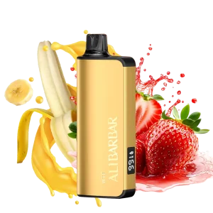 Alibarbar Ingot Strawnana – 9000 puffs