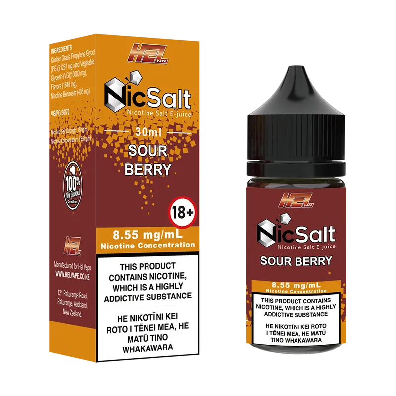 Sour Berry Nicotine Salt E-liquid - Image 2