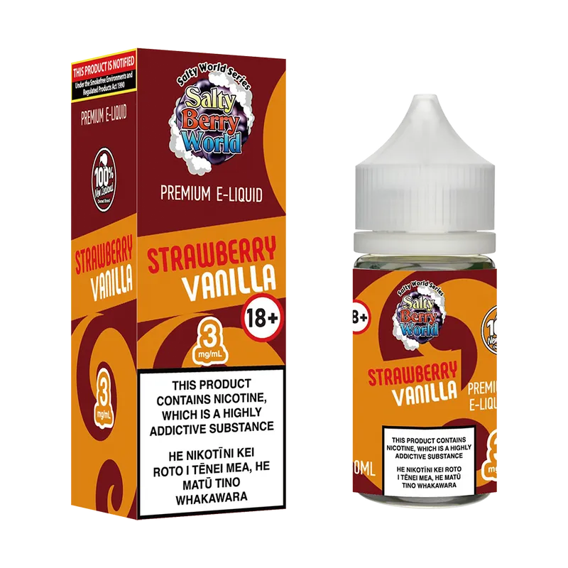Strawberry Vanilla E-liquid - Image 2