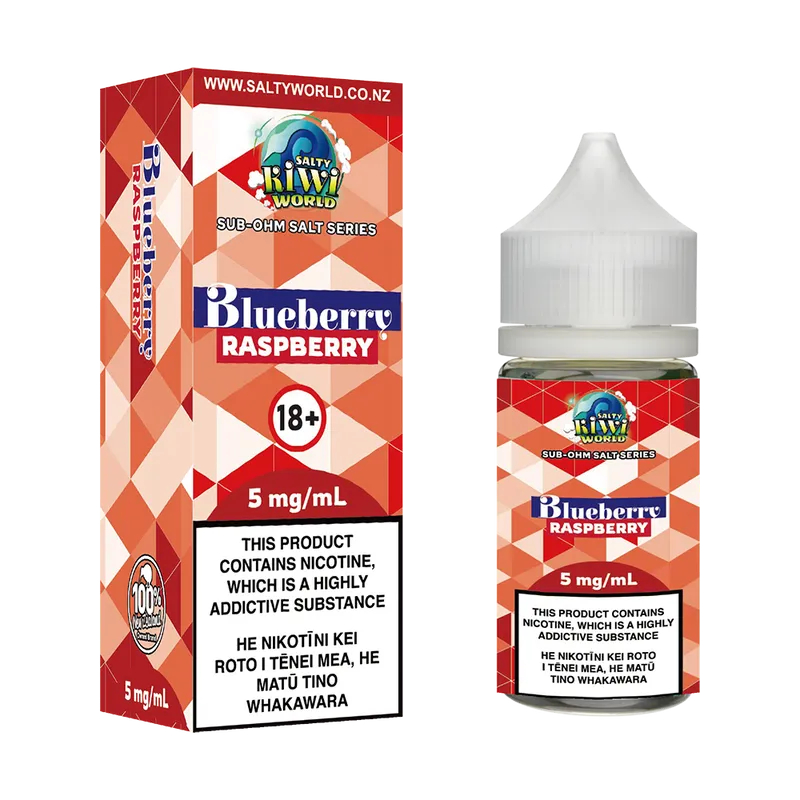 Blueberry Raspberry Sub-Ohm Nicotine Salt E-liquid - Image 2