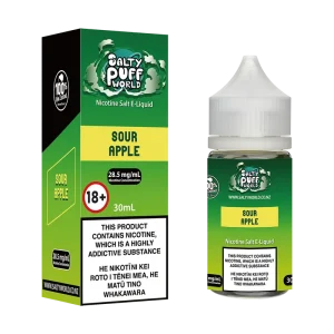 Sour Apple Nicotine Salt E-Liquid