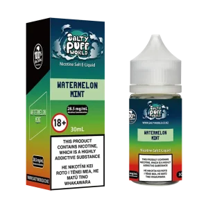 Watermelon Mint Nicotine Salt E-Liquid