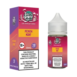 Peach Mint Sub-Ohm Nicotine Salt E-liquid