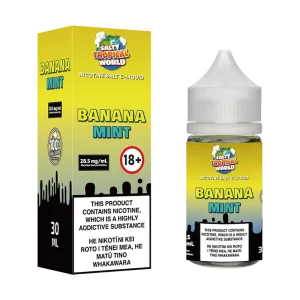 Banana Mint Nicotine Salt E-Liquid
