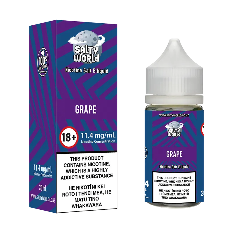 Grape Nicotine Salt E-liquid - Image 2