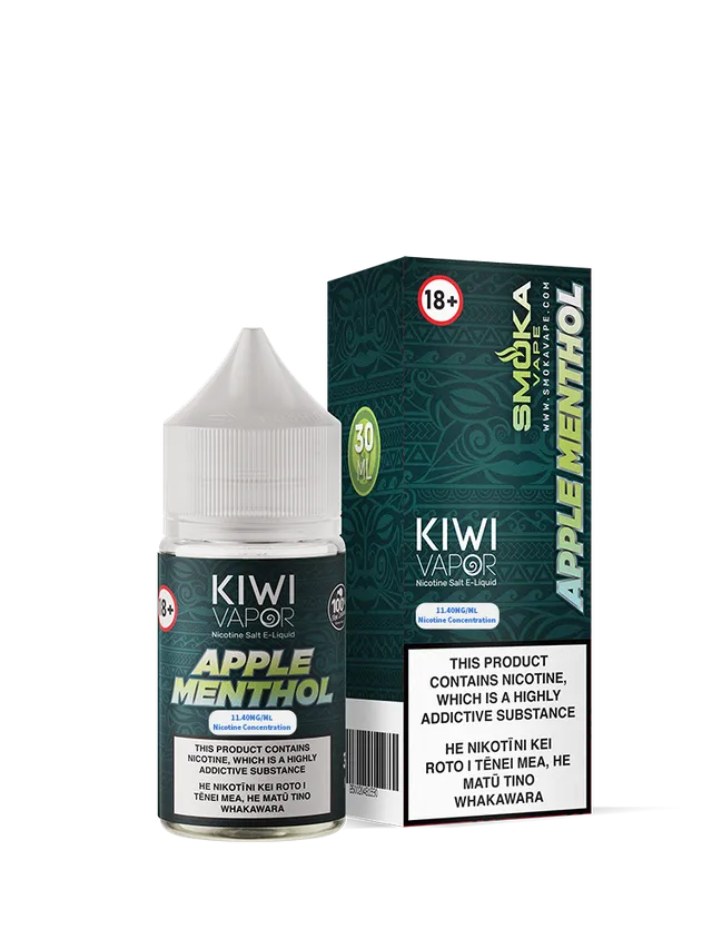 Apple Menthol Nicotine Salt E-liquid - Image 2