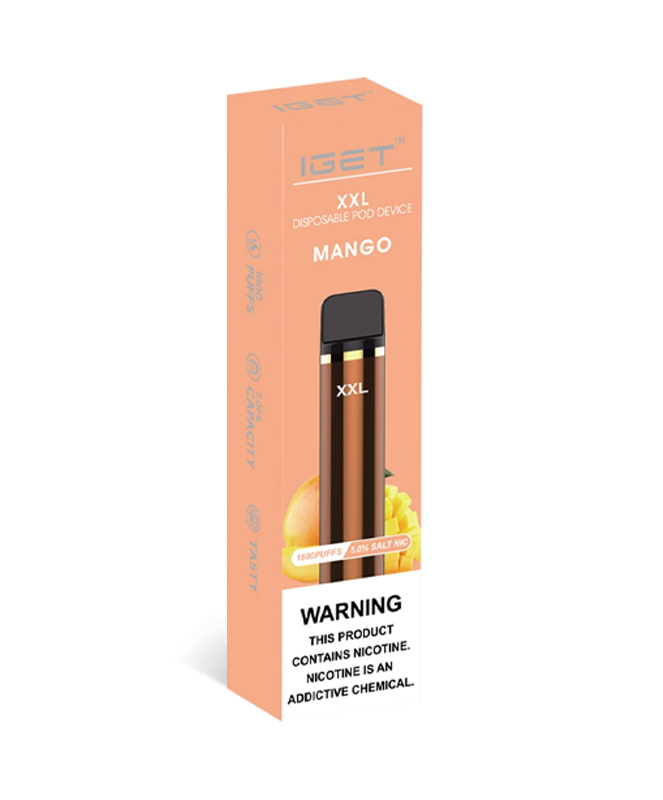 Mango 1800 Puffs Disposable IGET XXL - Image 2