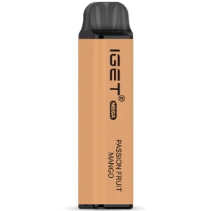 Passion Fruit Mango 3500 Puffs Disposable Vape IGET Mega