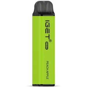 Peach Apple 3500 Puffs Disposable Vape IGET Mega