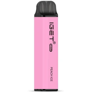 Peach Ice 3500 Puffs Disposable Vape IGET Mega