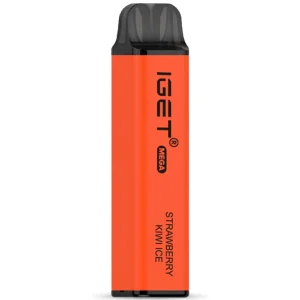 Strawberry Kiwi Ice 3500 Puffs Disposable Vape IGET Mega